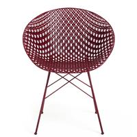 Kartell Smatrik Stoel Outdoor - Prune / Prune