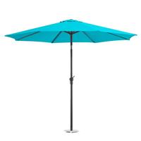 Le Sud parasol Blanca - aqua - Ø250 cm