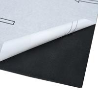 VidaXL Vloerplanken zelfklevend 5,11 m² PVC zwart marmer