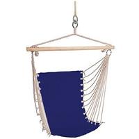 Hangstoel/hangende stoel blauw 100 x 60 cm Blauw
