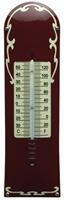 Topemaille Thermometer Deco Bordeaux rood / crÃ¨me