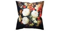 Clayre & Eef Kussenhoes 45*45 cm Meerkleurig 100% Polyester Vierkant Bloemen KT021.219