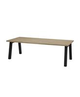 Taste Derby 240 teak top alu onderstel