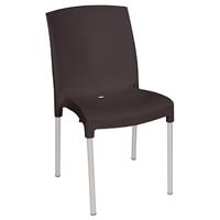 Bolero stapelbare zwarte stoelen - 4