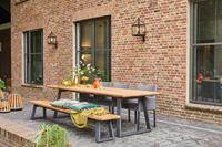 SUNS tuinmeubelen Tuinset | Tomar tuintafel met tuinbank en Antas tuinstoelen