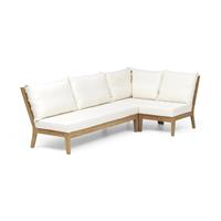 Wolfwood tuinmeubelen Porto lounge-dining set Opstelling 1