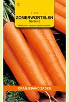 Oranjeband Zomerwortelen Nantes 2 Daucus carota - Wortelen - 6 gram