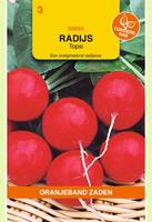 Oranjeband Radijs Topsi Raphanus sativus - Radijs - 10 gram
