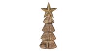 Clayre & Eef Kerstboom | 10*10*28 cm | Bruin | Hout | Kerstboom |  | 6H1852