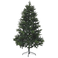 beliani Weihnachtsbaum 180 cm Grün Kunststoff/Metall inkl. Ständer Weihnachtszeit Weihnachten Wohnzimmer Modern