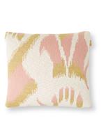 Malagoon  Kissen Ikat knitted cushion lurex pink (NEW)