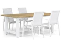 Lifestyle Garden Furniture Lifestyle Ultimate/Los Angeles 200 cm dining tuinset 5-delig
