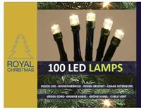 Royal Christmas Warme LED-Weihnachtslichter 100 LED-Lichter Weihnachtslichter