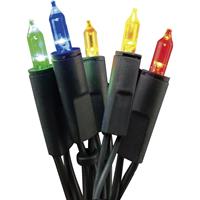 hellum Lichterketten mit Batterien Innen netzbetrieben Anzahl Leuchtmittel 35 LED Mehrfarbig