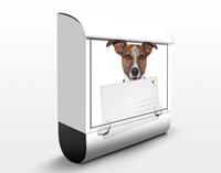 Klebefieber Briefkasten Hund mit Brief