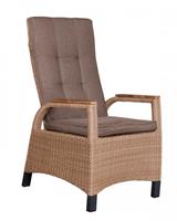 devries Dining Relaxsessel Montana spotted brown inkl. Polster 