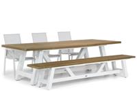 Lifestyle Garden Furniture Lifestyle Ultimate/Florence 260 cm dining tuinset 5-delig