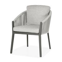 SUNS Avero dining chair matt royal grey/carbon grey/l-anthracite mw