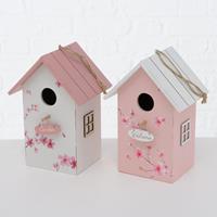 Boltze Figuren & Objekte Sakura Vogelhaus sortiert 22 cm (1 Stück) (mehrfarbig)