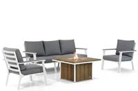 Lifestyle Garden Furniture Lifestyle Palazzo/Seaside 90 cm stoel-bank loungeset 4-delig