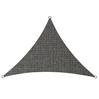 Livin outdoor Schaduwdoek Iseo HDPE driehoek 3x2,5m (antraciet)