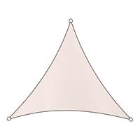 Livin outdoor Schaduwdoek Livigno polyester driehoek 3,6m (naturel)