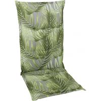 Hochlehner-Auflage 50 cm x 120 cm x 6 cm, grün, palmy grün - Go-de