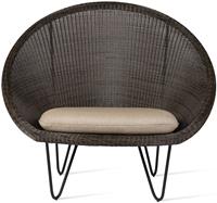 Vincent Sheppard Gipsy Cocoon Lounge Chair - Lloyd Loom - Actieset Inclusief Kussen