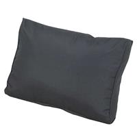 Rhino cushions Loungekussen ruggedeelte 60x40cm   Carré Pedro grey (waterafstotend)