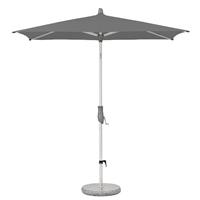 Glatz parasols Parasol Alu Twist 240x240cm (stone grey)