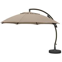 Sungarden parasol Easy Sun XL ø375cm olefine licht taupe + voet