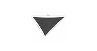 Shadow Comfort driehoek 2,5x3x3,5m DuoColor Carbon Black