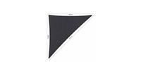 Shadow Comfort 90 graden driehoek 3x3x4,2m Carbon black