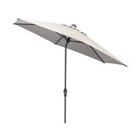 Kettler Easy allround parasol 300cm met led grijs