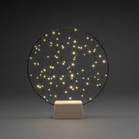 Konstsmide 1783-787 LED-decor Draadframe Amber LED Zwart Dimbaar