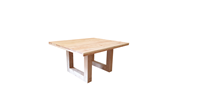 Wood4you vierkante tafel Douglashout 140Lx78Hx140D cm