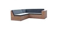 Lounge Set 1 Douglasie 200x210 cm - L-Form - inkl. Kissen - Wood4you