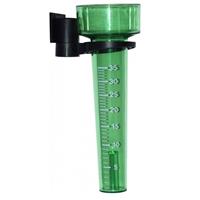 Groene Regenmeter Met Stokhouder - 24,5 Cm - Kunststof - Regenhouder / Tuinartikelen