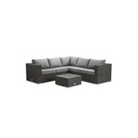 Feel Home - Alu Wicker Corner Loungeset - Messina Ii