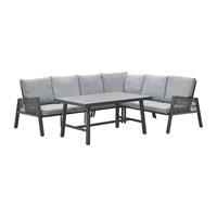 Garden Impressions Andrea Lounge Dining Set - Carbon Black - Rechts