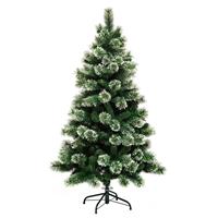 4goodz Kunstkerstboom Gracious Frosted Pine 150 Cm - Groen/wit