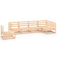 Vidaxl - 6-tlg. Garten-Lounge-Set Massivholz Kiefer