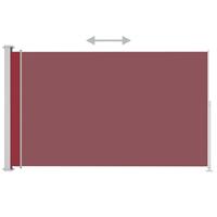 VIDAXL Ausziehbare Seitenmarkise 180x300 cm Rot