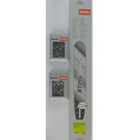 Stihl Schneidgarnitur 30030005221 Führungsschiene 50cm 3/8' 1,6mm+2x 36520000072 original Halbm...