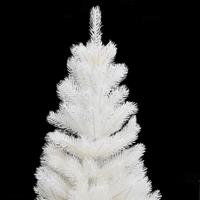 vidaXL Kunstkerstboom met levensechte naalden 65 cm wit