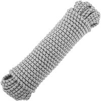 PRIMEMATIK Elastisches Seil mit Polyesterbeschichtung 15 m x 6 mm - 