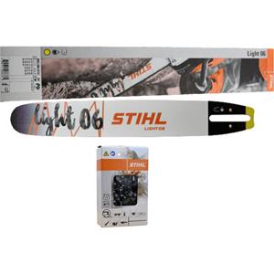 Stihl - 30030005231 Führungsschiene Light 06 63cm 3/8&039 1,6mm +1 Stück Halbmeißel rm 36520000084