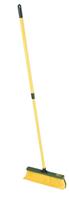 STEUBER Krallenbesen 45cm Breit mit Teleskopstiel, grün, gelb - 