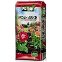 PLANTOP Rosenmulch 45 Liter, naturreiner, zerkleinerter, fermentiertes Nadelholz - 
