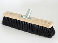 Nespoli Professionele werkplaats& zaalbezem met synthetische haarborstels, 60 cm